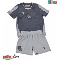Camiseta Real Sociedad Visitante Equipación para niños 2025-26 manga corta (+ pantalones cortos)